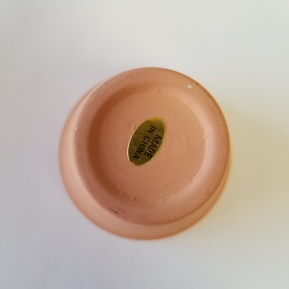 #10016B New 2" Clay Pot in Green Macrame Holder - Picture 2 of 8